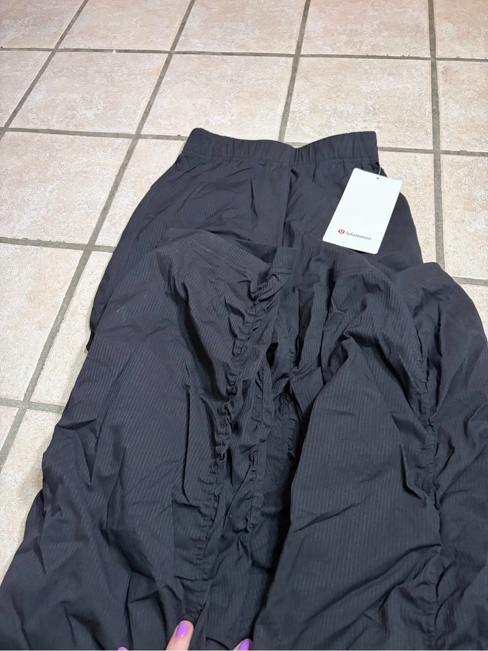 NWT Lululemon Dance Studio Slim-Fit High-Rise Flared Pant (Black) Size XXXS